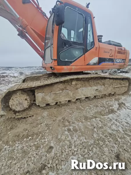 Экскаватор  гусеничный DOOSAN  Daewoo SOLAR 420 LC-V полноповоротный б/у продаём с НДС изображение 3