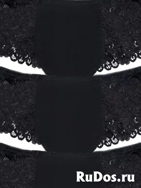 Трусы бразильяна набор кружевные 3 штуки INTIMNО фотка