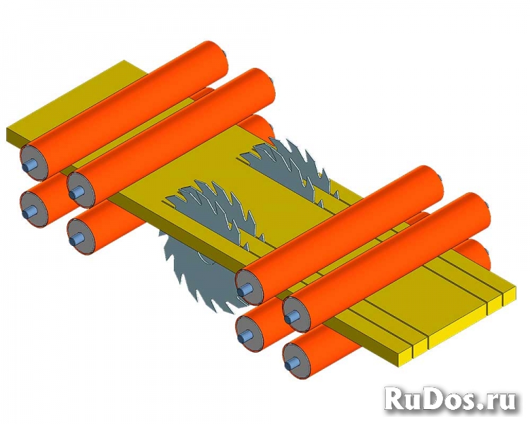 Многопильный кромкообрезной станок КМ-250 изображение 7