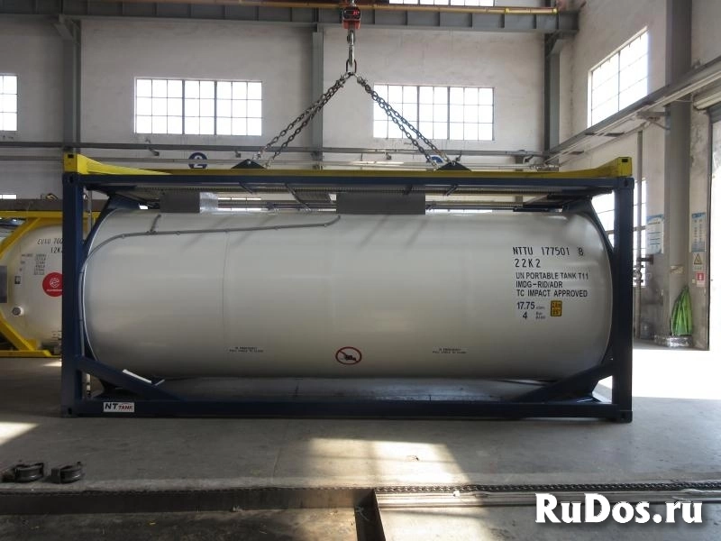 Танк-контейнер объём 18м3 тип Т11, для перевозки уксусной кислоты. изображение 5