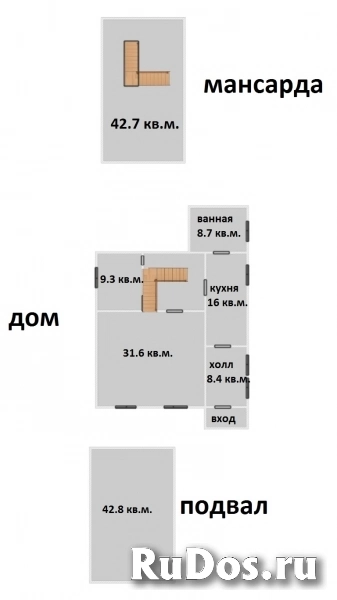 Двухэтажный дом в Ховрино, 172 кв.м. изображение 12