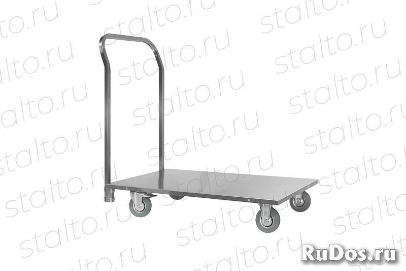 Тележка кухонная (для сбора посуды, сервировки, сушки посуды, грузовая) изображение 4