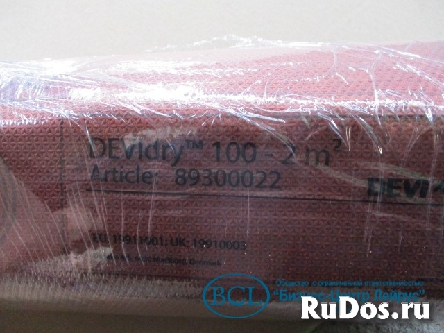 Нагревательный мат devidrytm-100-2m2 89300022 100Вт/м2 длина-2м изображение 6