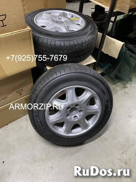 Летние бронированые колеса Michelin PAX 235-700 R450 Мерседес 220 фото