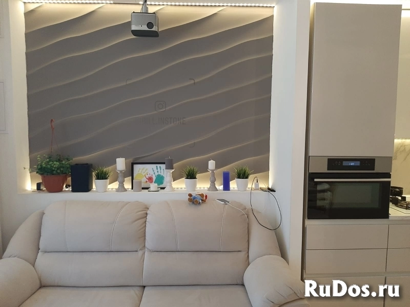 Зд панель Волна диагональная крупная фото