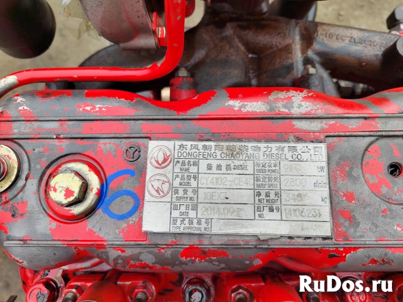 Двигатель б/у для спецтехники Dongfeng CY4102-CE4C изображение 4