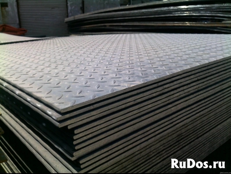 Лист рифленый ромб и чечевица фото