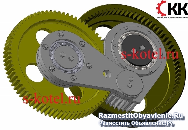 Редуктор (передаточный механизм) дробилки ДДЗ-4 и фотка