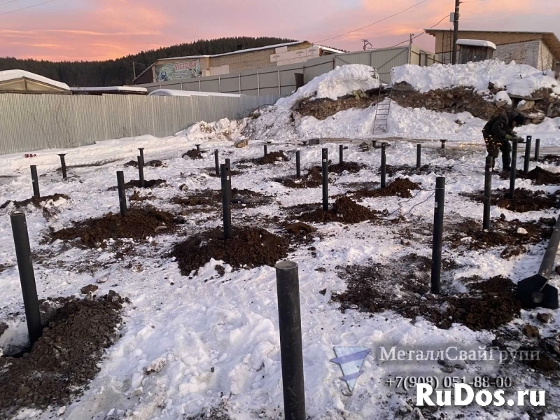 Винтовые сваи — надежный фундамент для домов, теплиц и сельхозполей! изображение 6