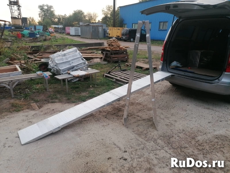 Аппарели складные для погрузки техники изображение 5