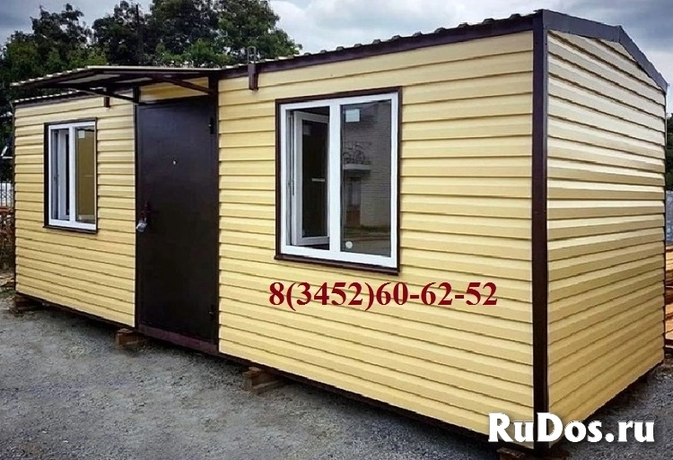 Дачный летний домик-хозблок. изображение 9