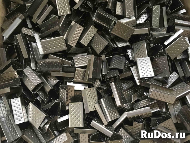 Скобы (скрепы) для полипропиленовой ленты фото