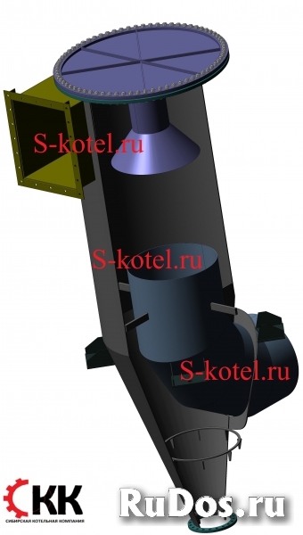 Прямоточный циклон ПЦ-1200, ПЦ-2000 изображение 3