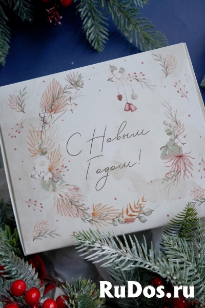 Складные новогодние коробки изображение 7