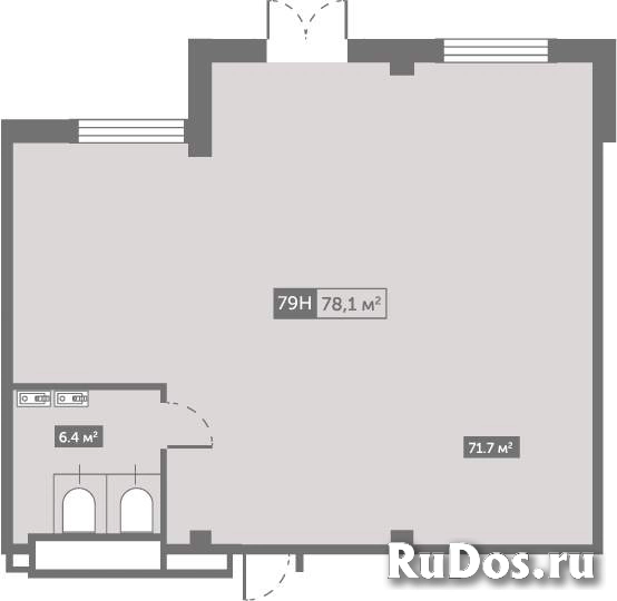 Продам коммерческую недвижимость 78.1 м2 фотка