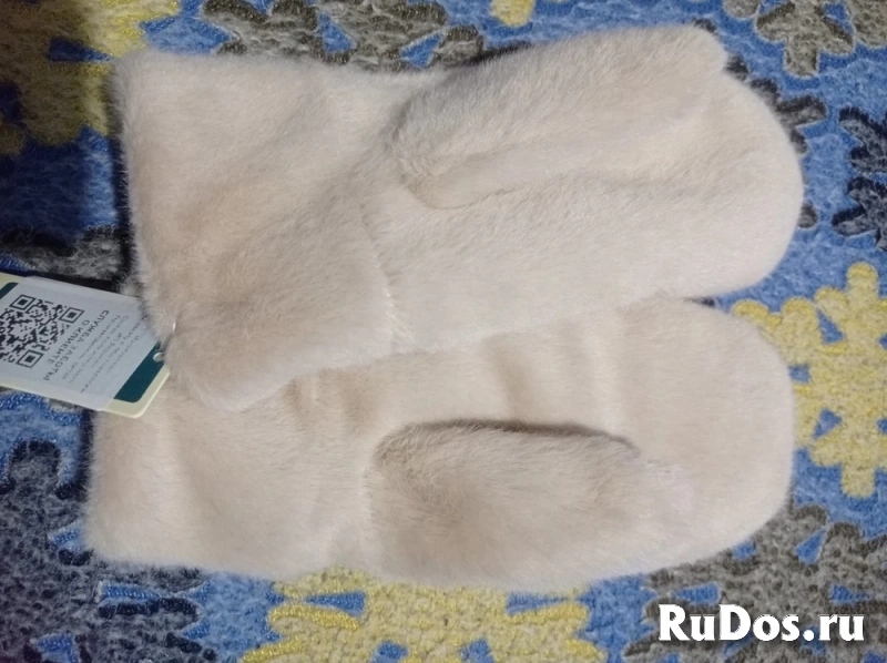 Варежки рукавицы со снежинкой LAUREATO изображение 7