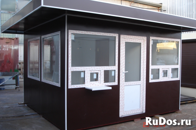 Модульный пост охраны 3,7х3,5м фотка