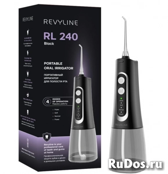 Портативный ирригатор Revyline RL 240, черный фото