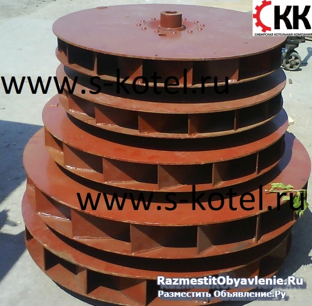 Рабочие колеса дымососов и вентиляторов изображение 3