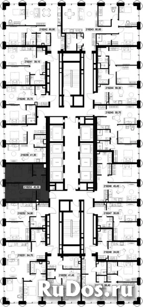 Продам 1 комнатную квартиру 40.3 м2 изображение 3