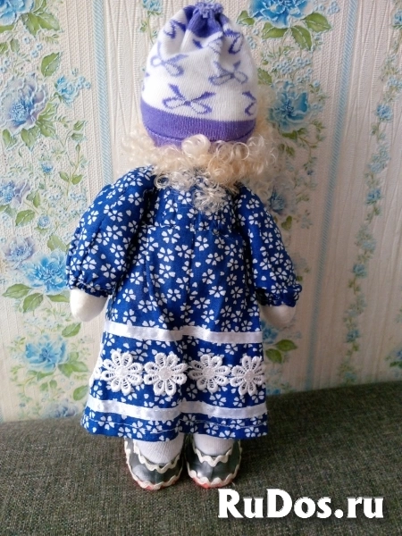 Текстильная куколка ручной работы фотка