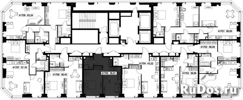Продам 1 комнатную квартиру 36.91 м2 изображение 3