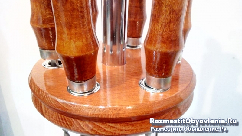 шампура из нержавейки на шампурнице фотка