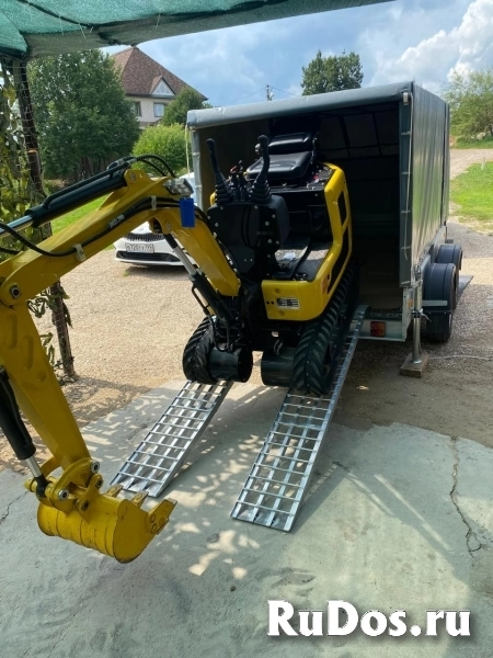 Сходни алюминиевые для мини экскаватора изображение 3