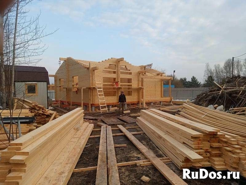 Строительство домов и бань фотка