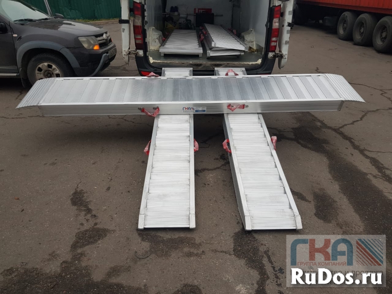 Сходни для заезда трактора, экскаватора фото