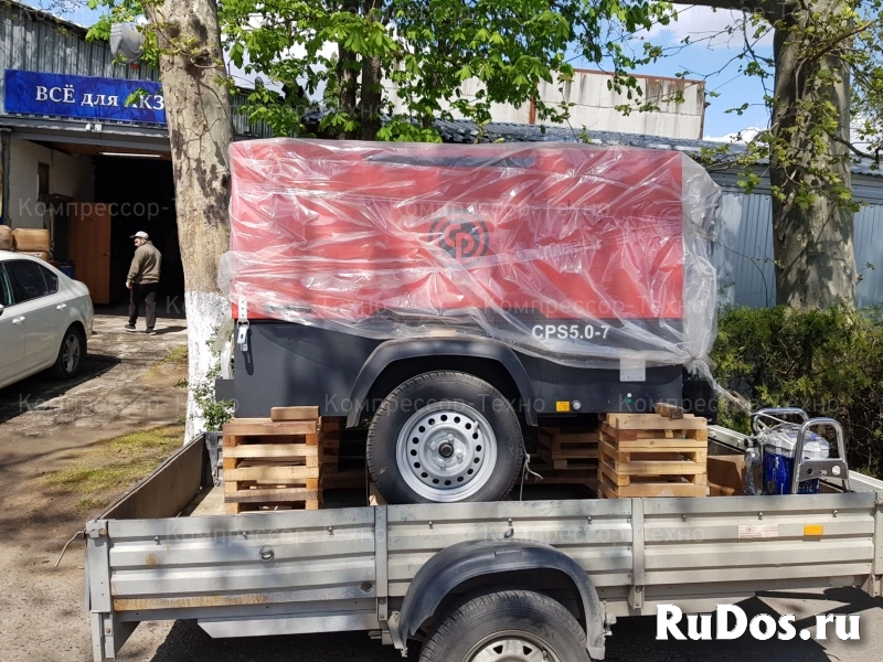 Аренда дизельного компрессора с отбойными молотками фотка