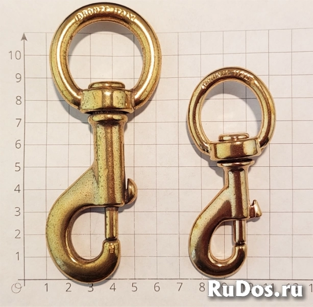 Карабины для портфелей, чемоданов, карабины сумочные, шорные изображение 6