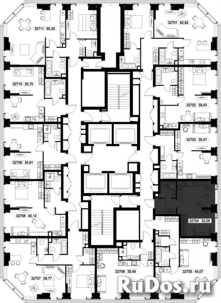 Продам 1 комнатную квартиру 32.09 м2 изображение 3
