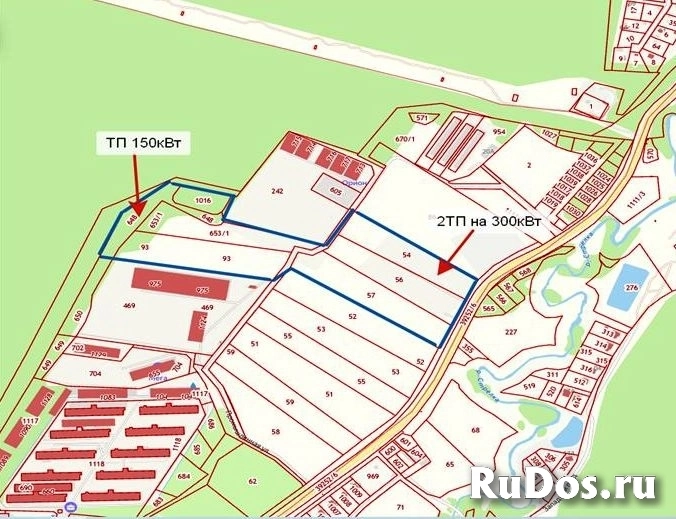 Земельный участок промышленного назначения в д. Разбегаево изображение 3