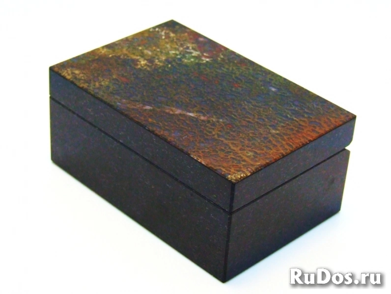 Динозавр - Коллекционная Шкатулка из окаменевшей кости - камня Динобон фотка