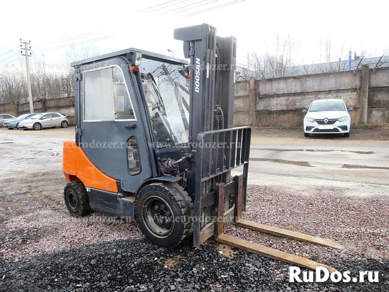 Складской погрузчик Doosan D35C-5, 3,5 т, 4,8 м фотка