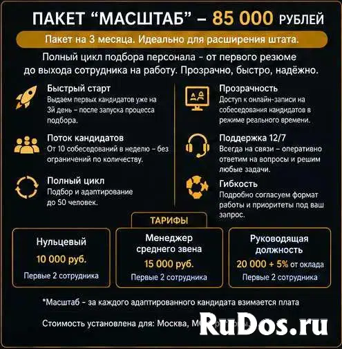 Подбор персонала/Кадровый аудит изображение 4