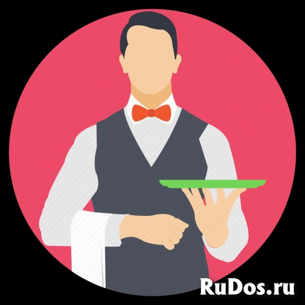 Официант фото