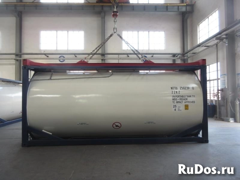 Танк-контейнер тип Т11 объём 25м3 для перевозки спиртосодержащей продукции, новый изображение 3