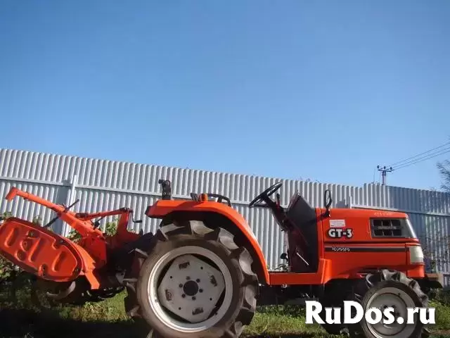 Японский мини-трактор KUBOTA GT-3 изображение 3