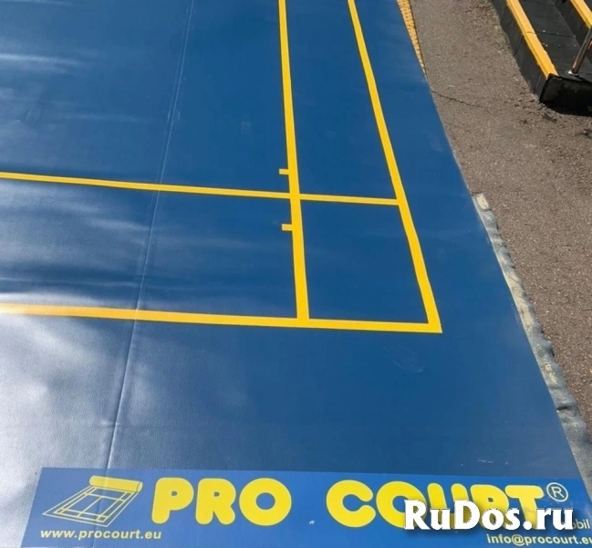 Мобильный профессиональный корт для бадминтона Про Court изображение 3