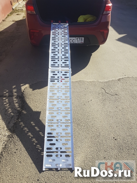 Сходни алюминиевые "ПЕРФОРИРОВАННЫЕ" фото