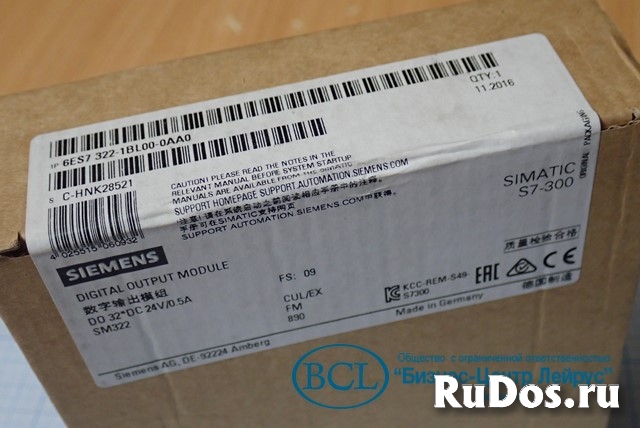 Модуль Siemens 6ES7 322-1BL00-0AA0 изображение 6