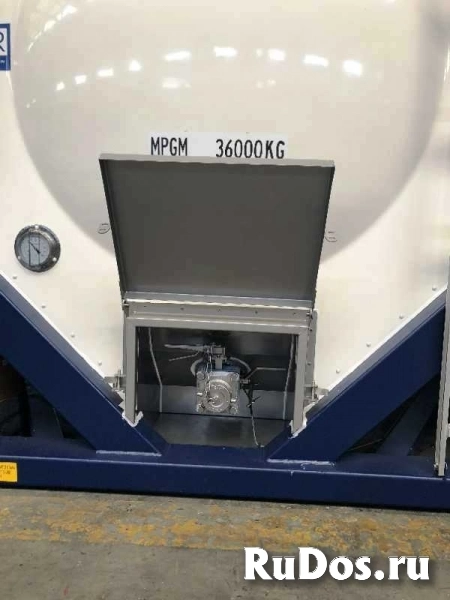 Танк-контейнер тип Т11 объём 21м3 для перевозки кислоты, новый. изображение 3