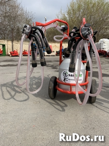 Доильный аппарат для коров 2 пульсатора 1 бидон 30л Турция SarAgr фотка