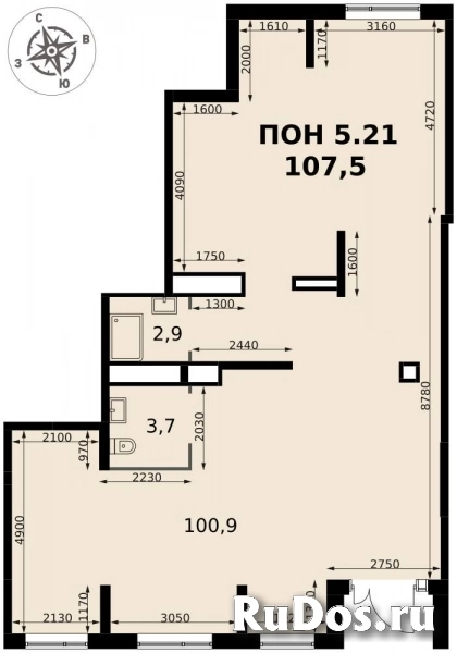 Продам коммерческую недвижимость 107.5 м2 изображение 3