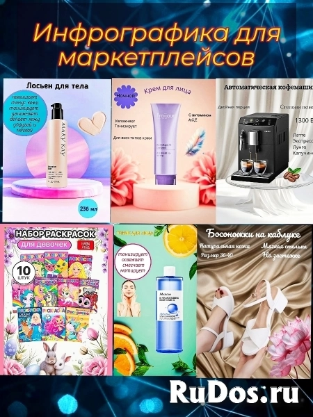 Менеджер маркетплейсов Дизайнер инфрографики изображение 9