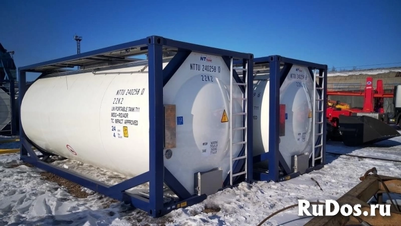 Танк-контейнер тип Т11 объём 24м3 для перевозки нефтепродуктов, новый изображение 9
