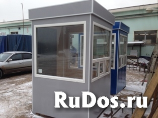 Пост охраны 1,5х1,5х2,5м, электрика, изготовление изображение 8