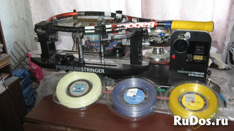 Перетяжка и мелкий ремонт ракеток для тенниса фото